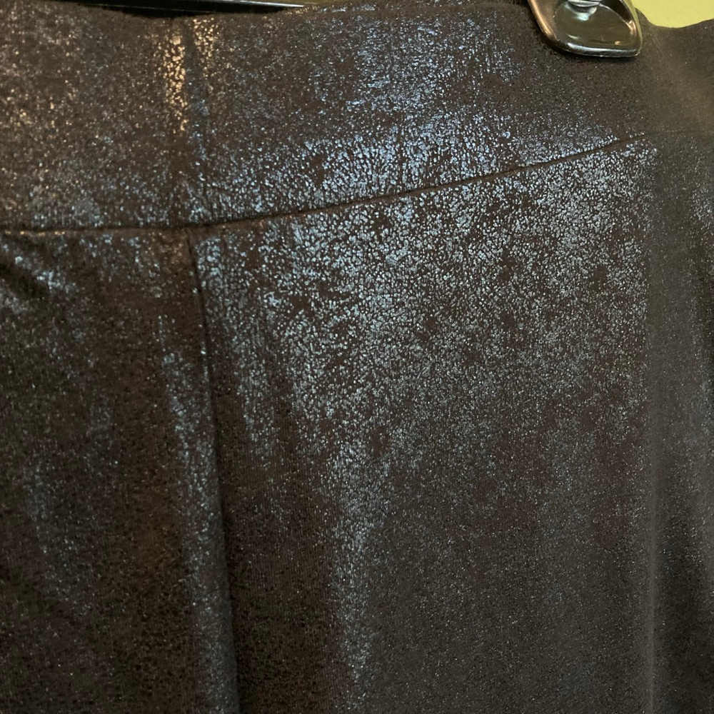 Women's Torrid Black Shimmer Leggings 3 - Picture 3 of 6